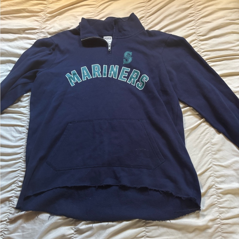 PINK Victoria's Secret Navy Blue Mariners Sweater